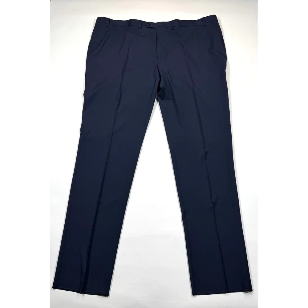 Sean John 2Pc Sander 2-Button Jacket & Pants Suit Set Men 54L 50W NWT Lined Navy